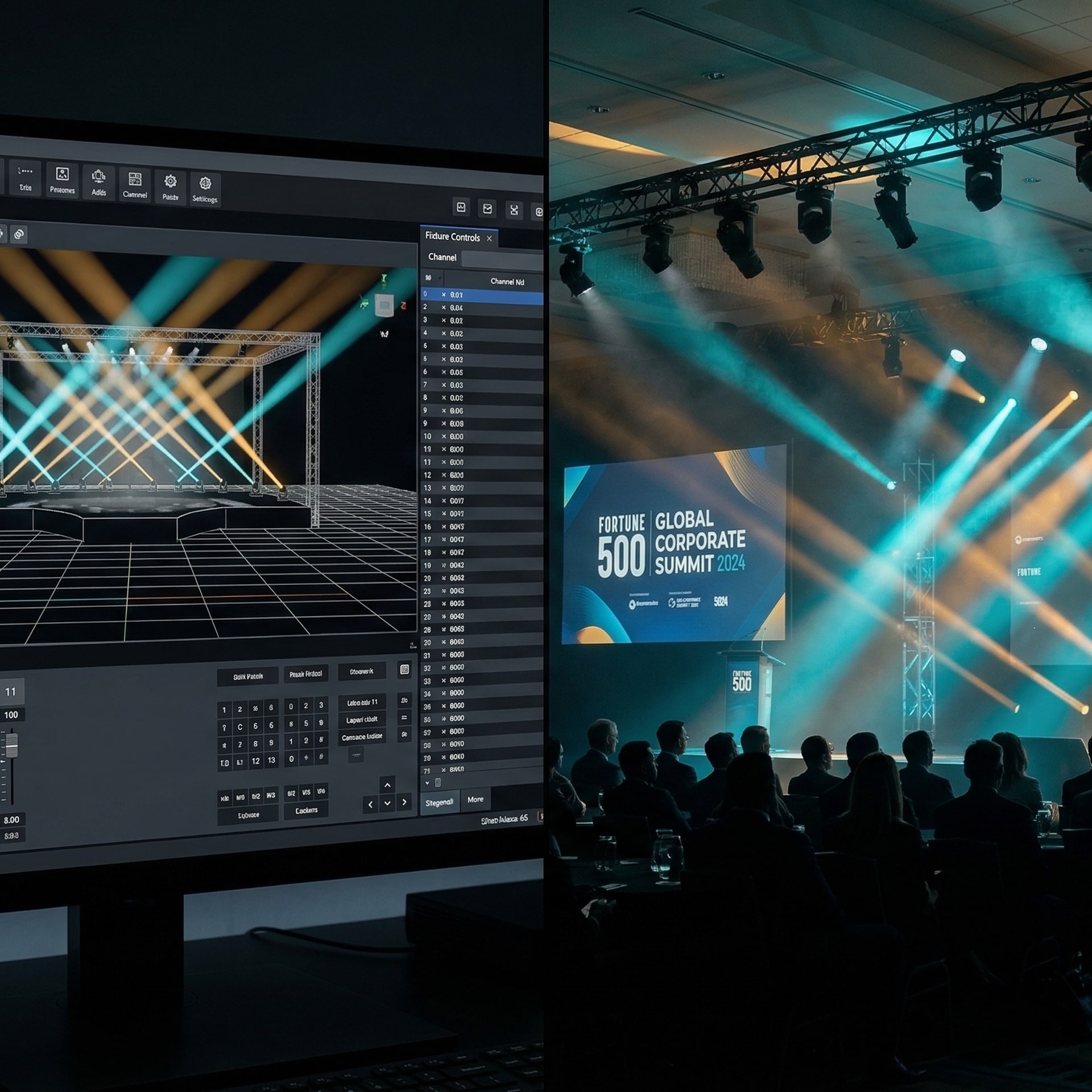 B4 Media software engineers and A/V directors operating on the same proprietary architecture