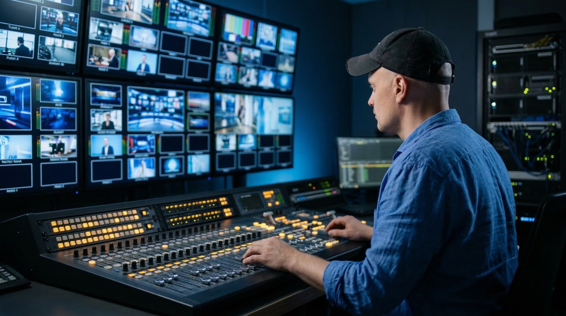 B4 Media live production studio